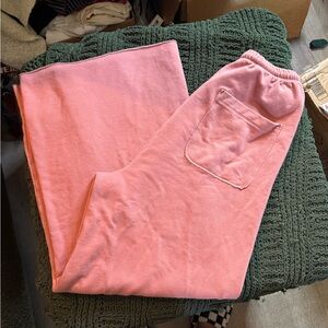 Aerie Dusty Pink Joggers with Drawstring